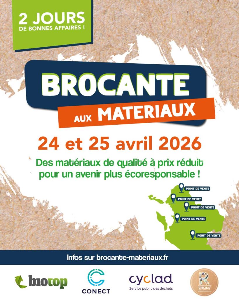 Brocante aux matériaux 2026