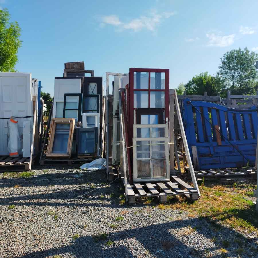 Brocante aux matériaux
